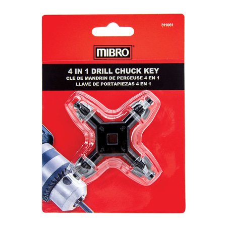 MIBRO Chuck Key 4 In 1 311061